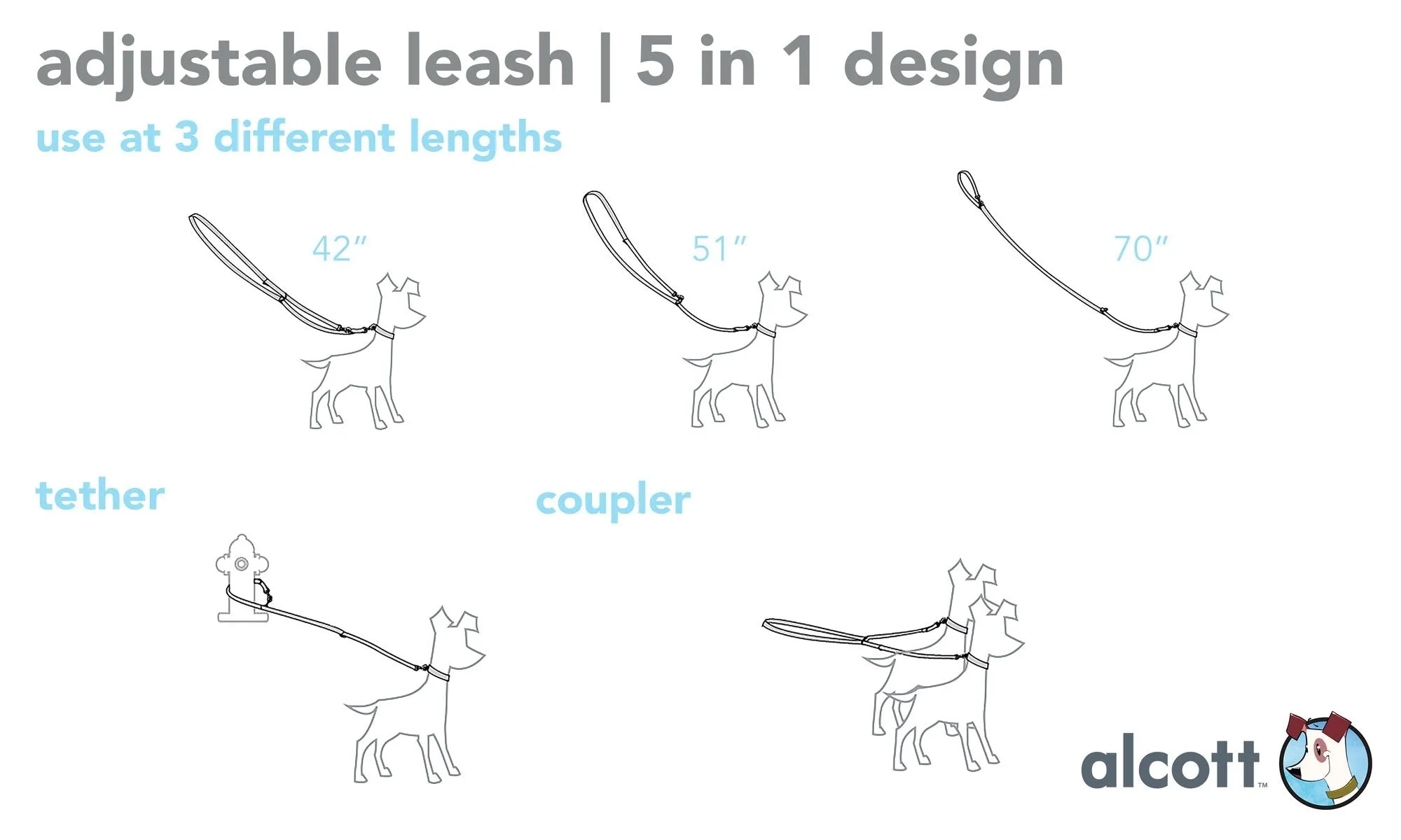 Adjustable Leashes