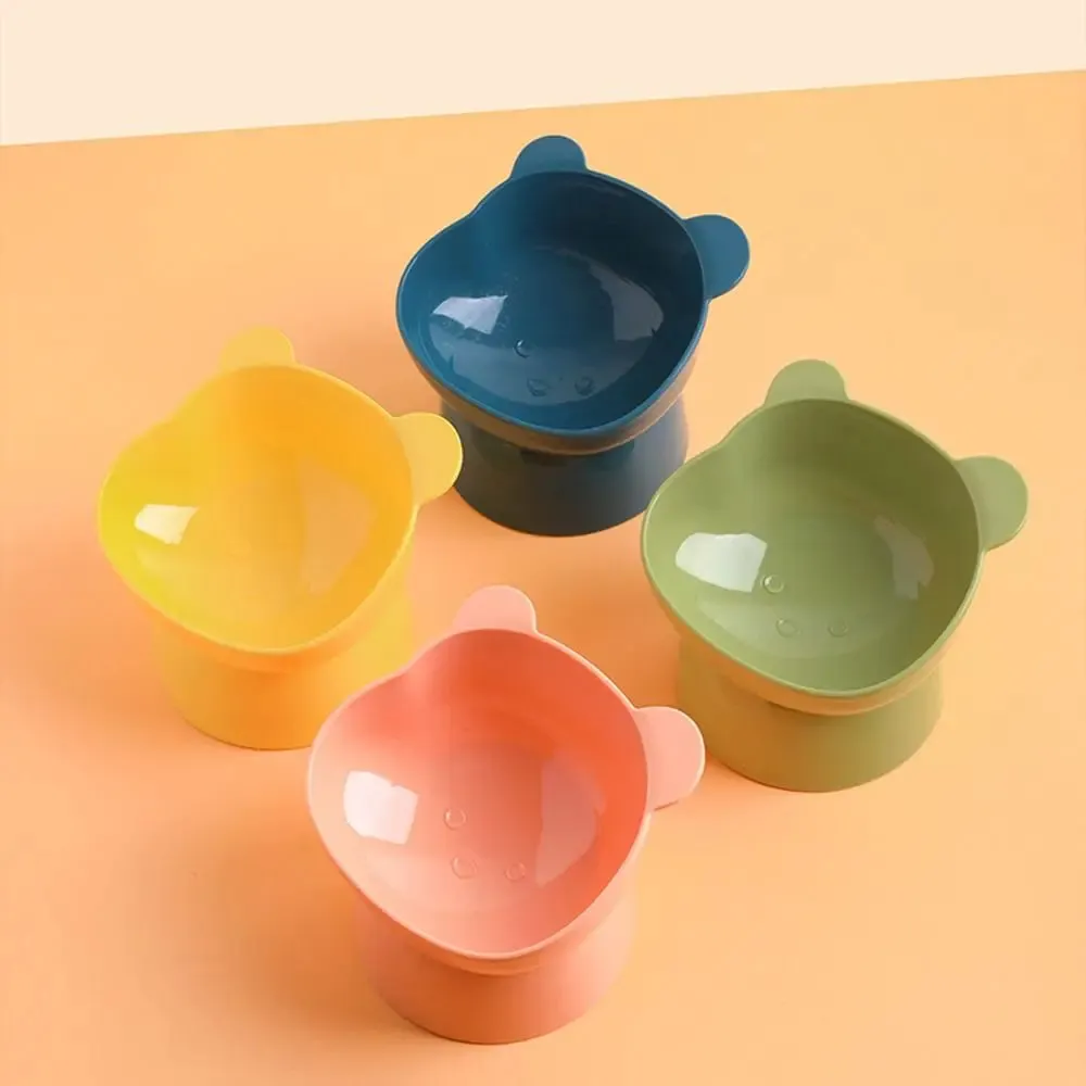 Anti-upset Home Cat Feeder Protects Cervical Vertebrae's Elevated Bowl High Feeding Bowl Pet Bowl