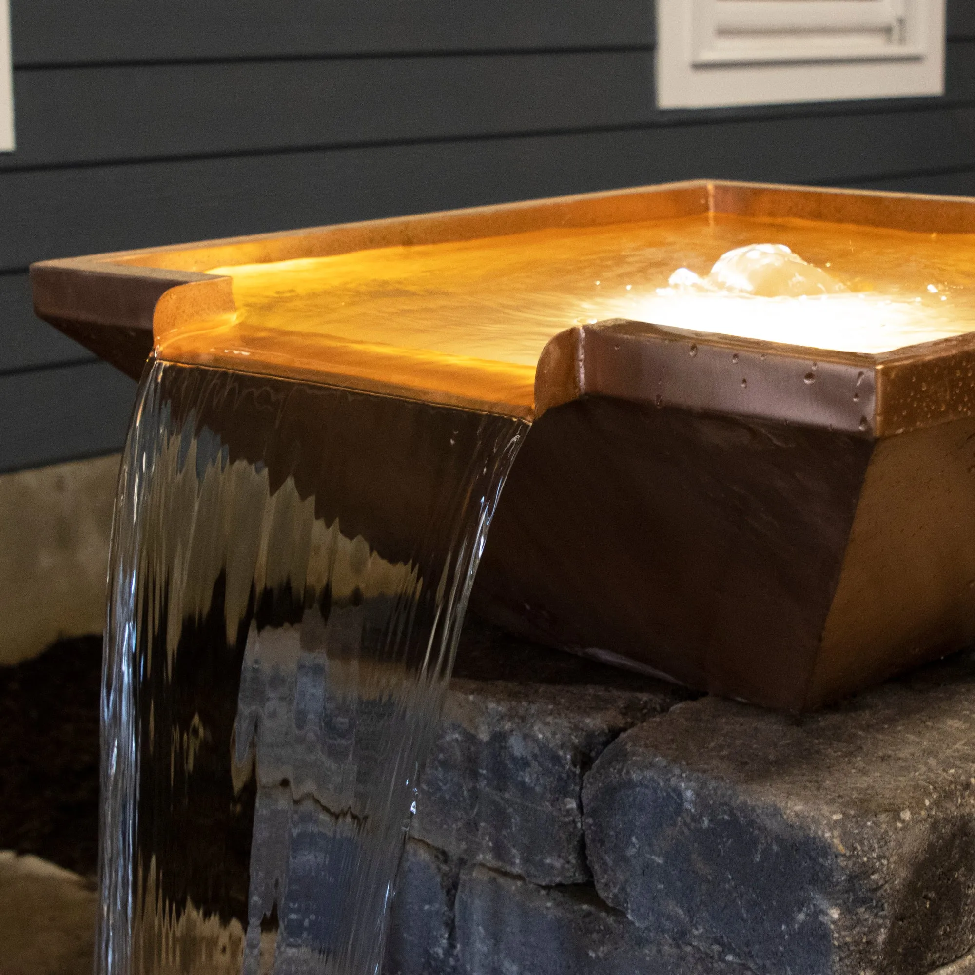 Atlantic 26" Copper Bowl with 12" Spillway