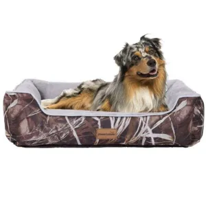 Autumn Foliage Camouflage Walled Bed - 80cm x 60cm x 20cm