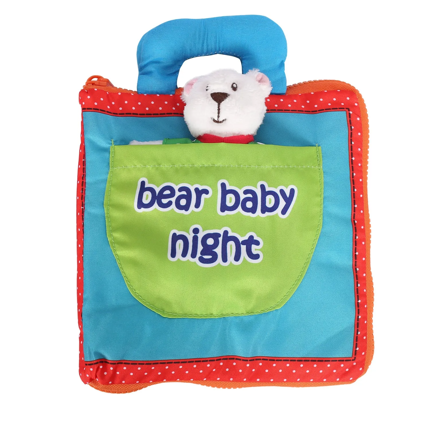 Baby Moo Daily Multicolour Activity Cloth Book