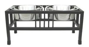 Baron Double Raised Dog Bowl