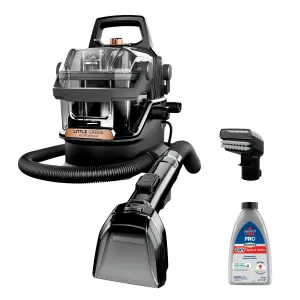 Bissell 3605F Little Green HydroSteam Pet Portable Carpet Cleaner,Titanium/Copper Harbor\n Accents