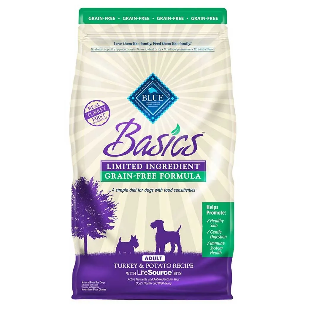 Blue Buffalo Basics Grain Free Turkey Dry Dog Food