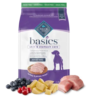 Blue Buffalo Basics Grain Free Turkey Dry Dog Food