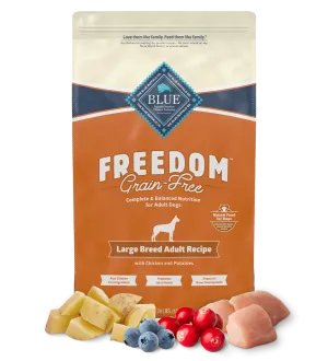 Blue Buffalo Freedom Grain Free Large Breed Chicken Dry Dog Food