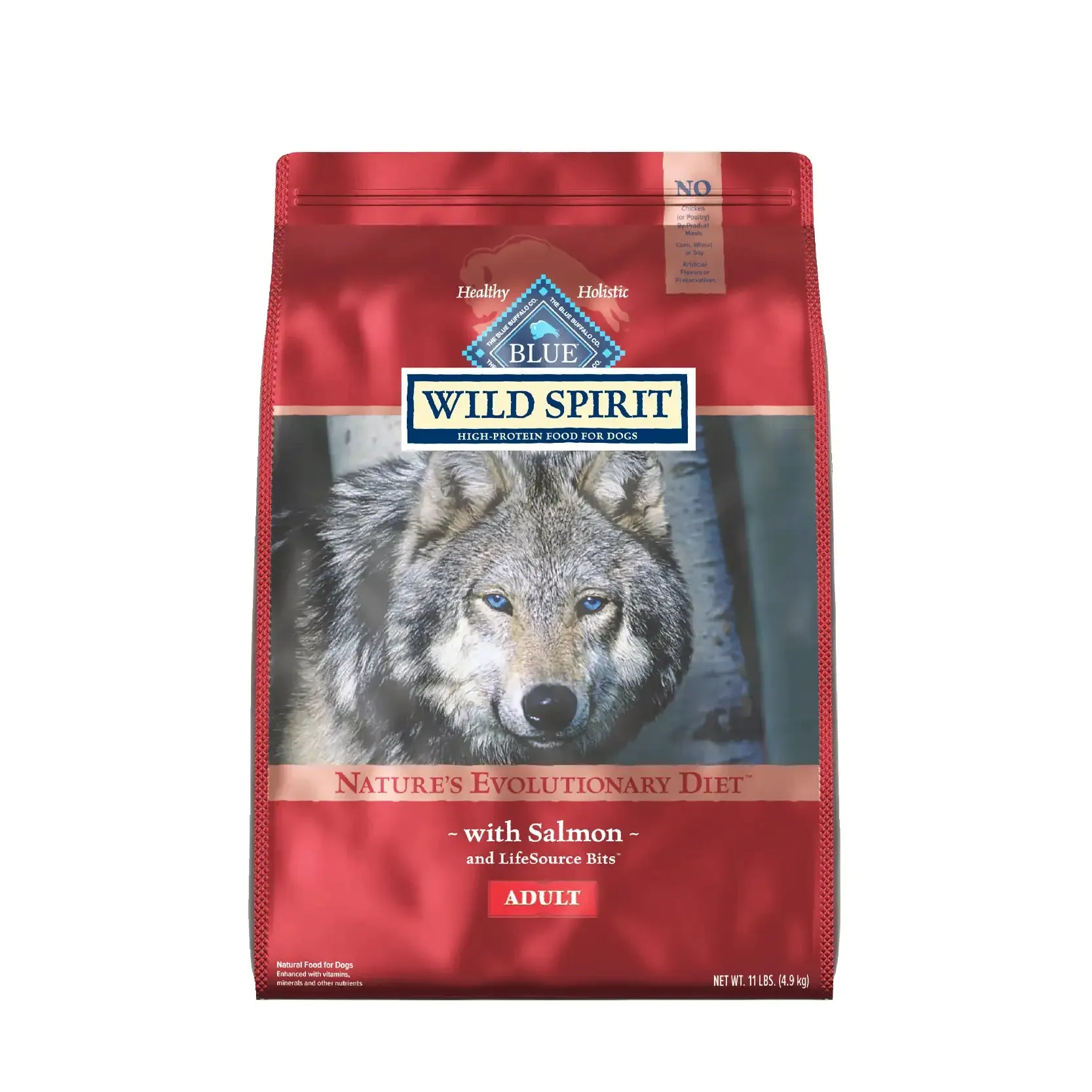 Blue Buffalo Grain-Free Dog Food - WILD Spirit Adult Salmon Recipe