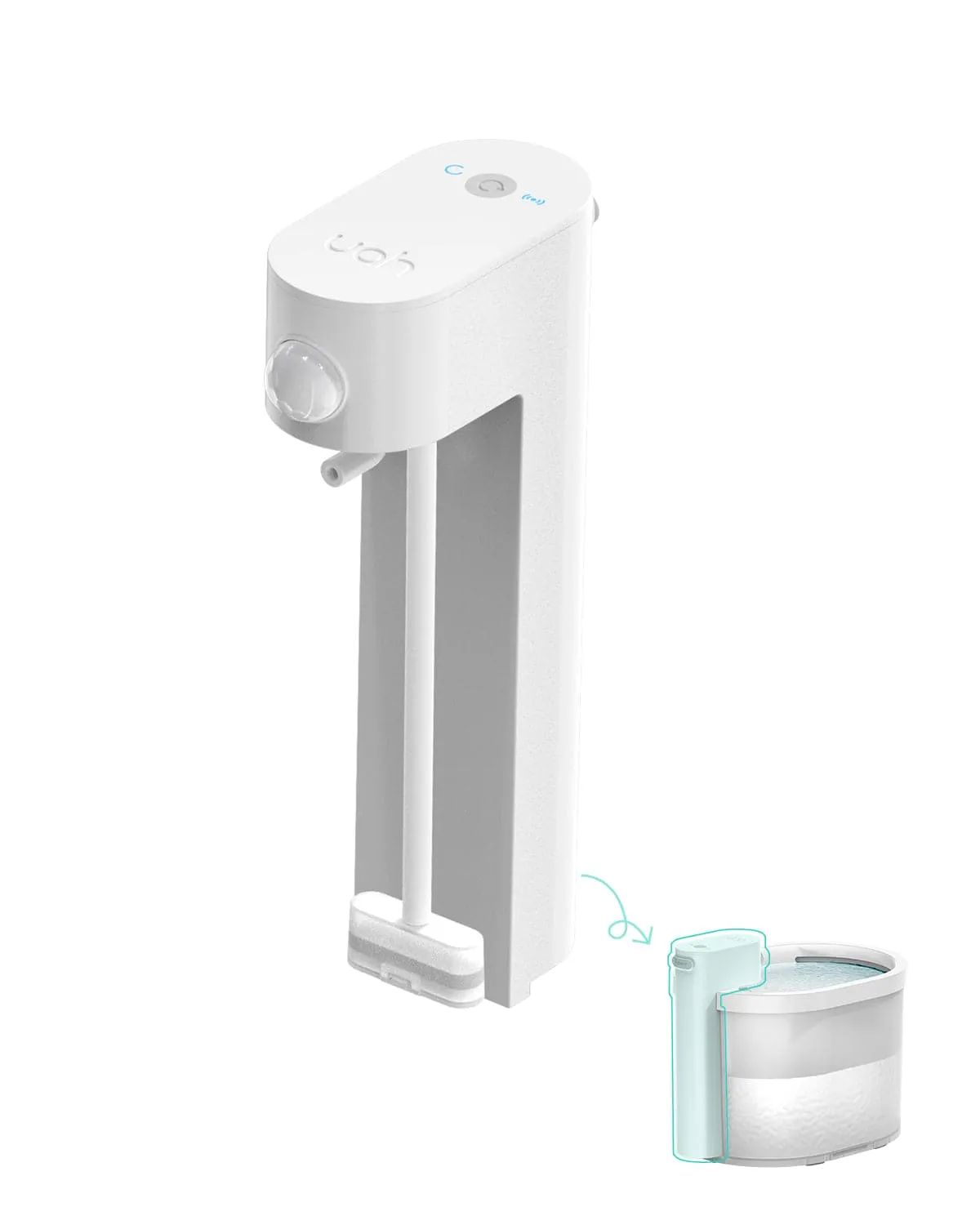 [BOGO] Wireless Cat Water Fountain & Free Cat Bowl