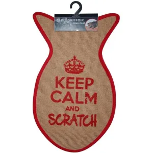 Cat Scratcher Fish Mat (Red)