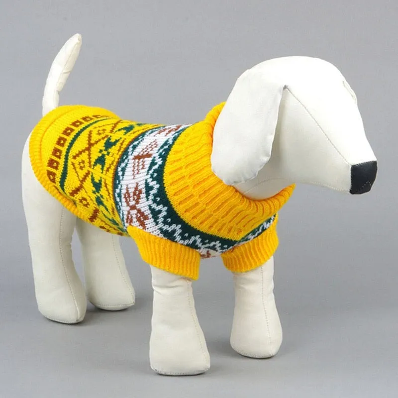 Classic Knit Dog Sweater