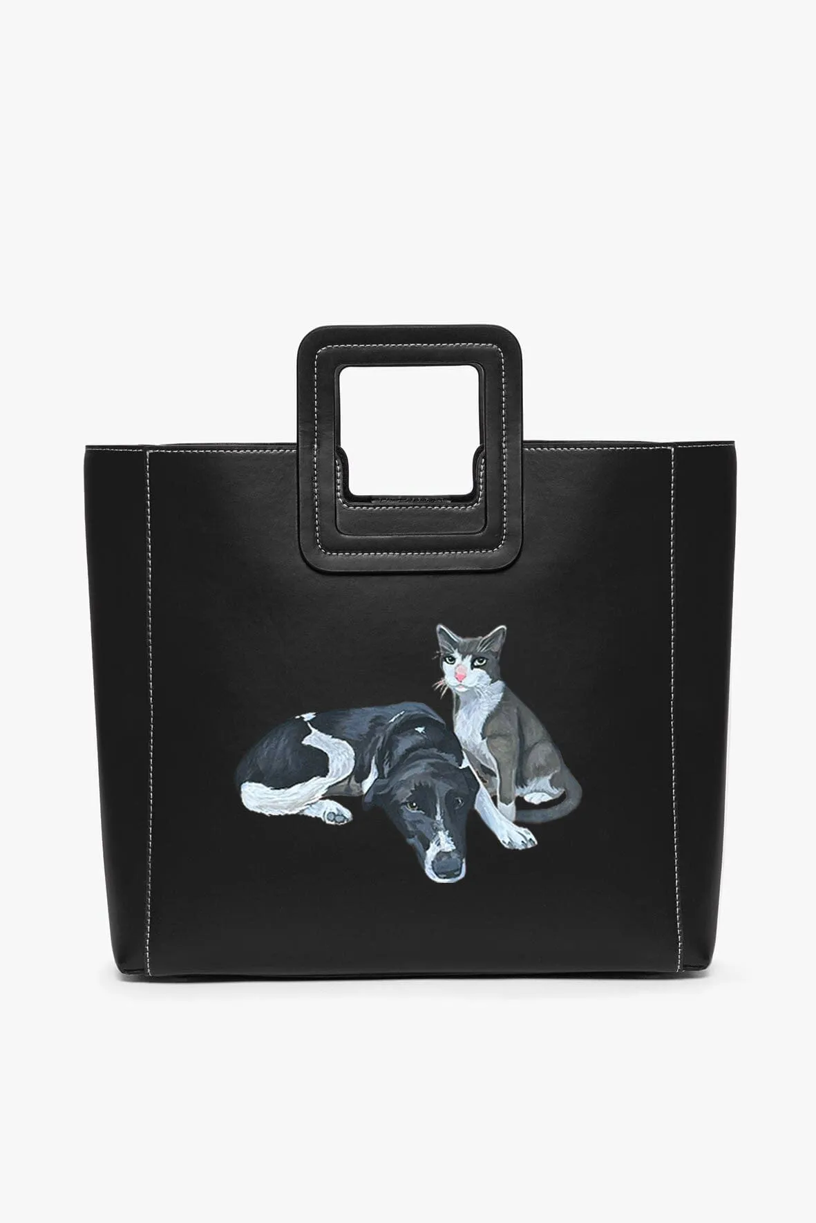 CUSTOM SHIRLEY LEATHER BAG | BLACK