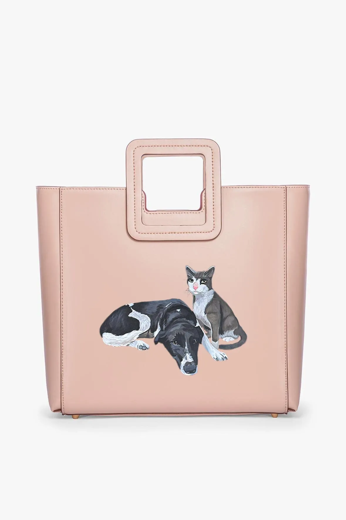 CUSTOM SHIRLEY LEATHER BAG | BLUSH