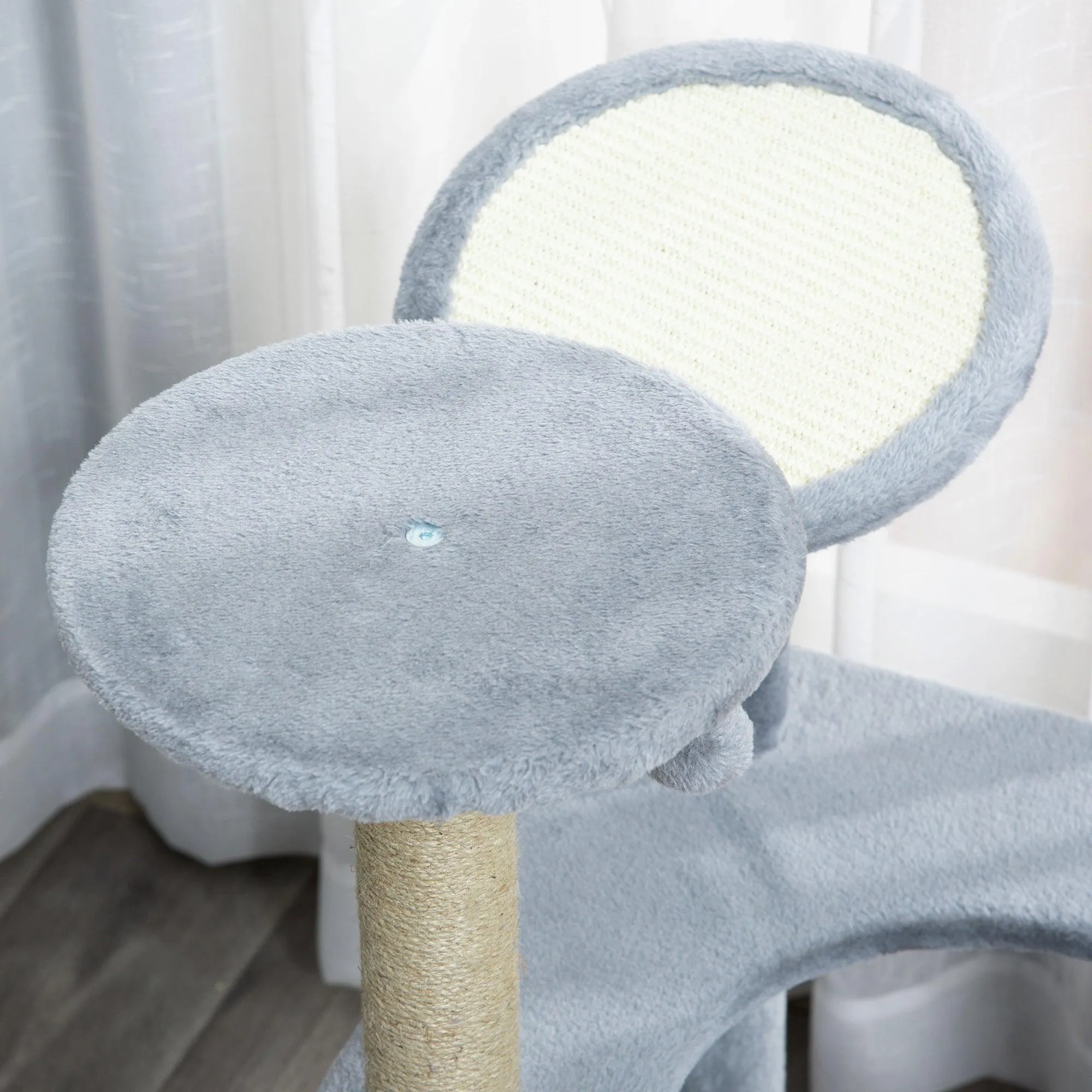 Deluxe Cat Activity Center Tower, 87cm - Grey