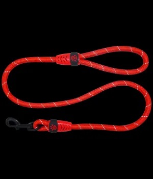 Doco 4ft Reflective Rope Leash With Plastic Encased Handle Loop (1/2" Width) / Large