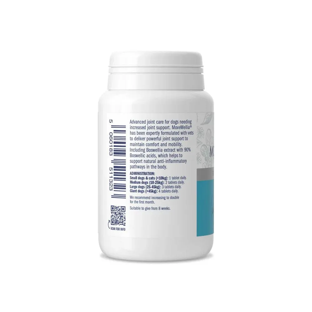 DORWEST MoveWellia Tablets For Dogs And Cats 100Tabs