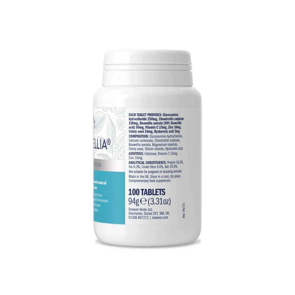 DORWEST MoveWellia Tablets For Dogs And Cats 100Tabs