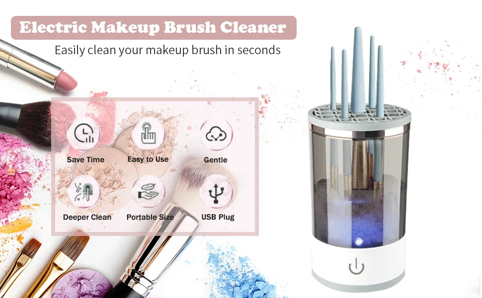 Electric Makeup Brush Cleaner
