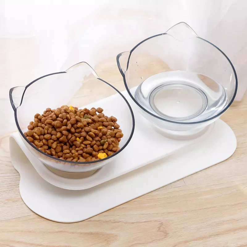 Elevated Cat Feeder
