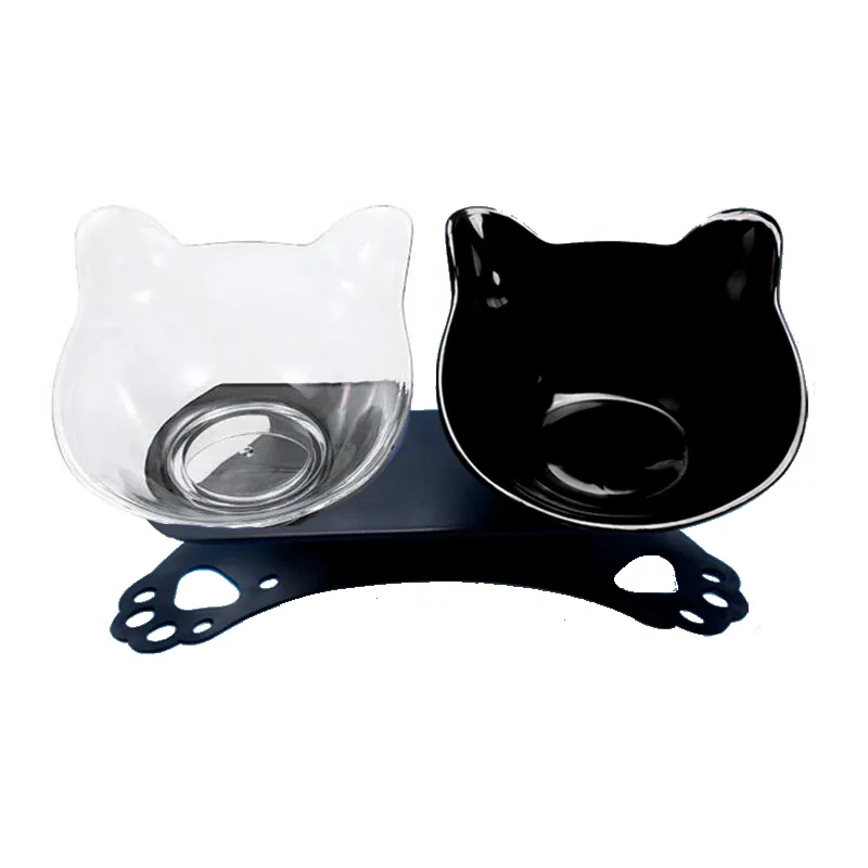 Elevated Cat Food and Water Bowls