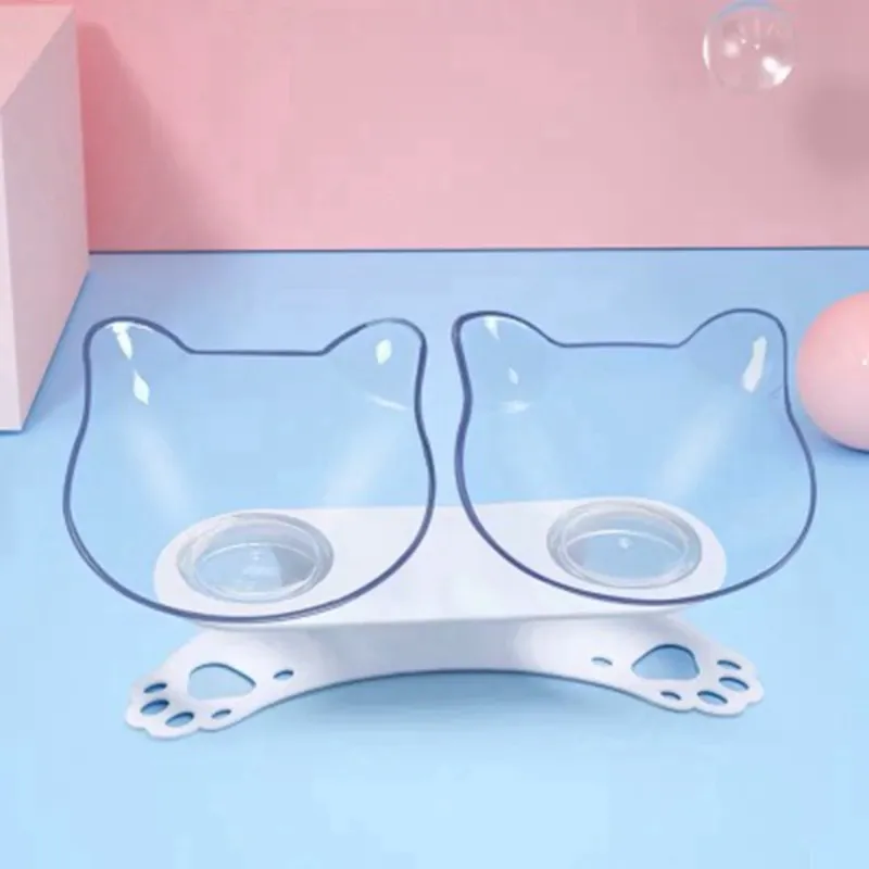 Elevated Cat Food and Water Bowls
