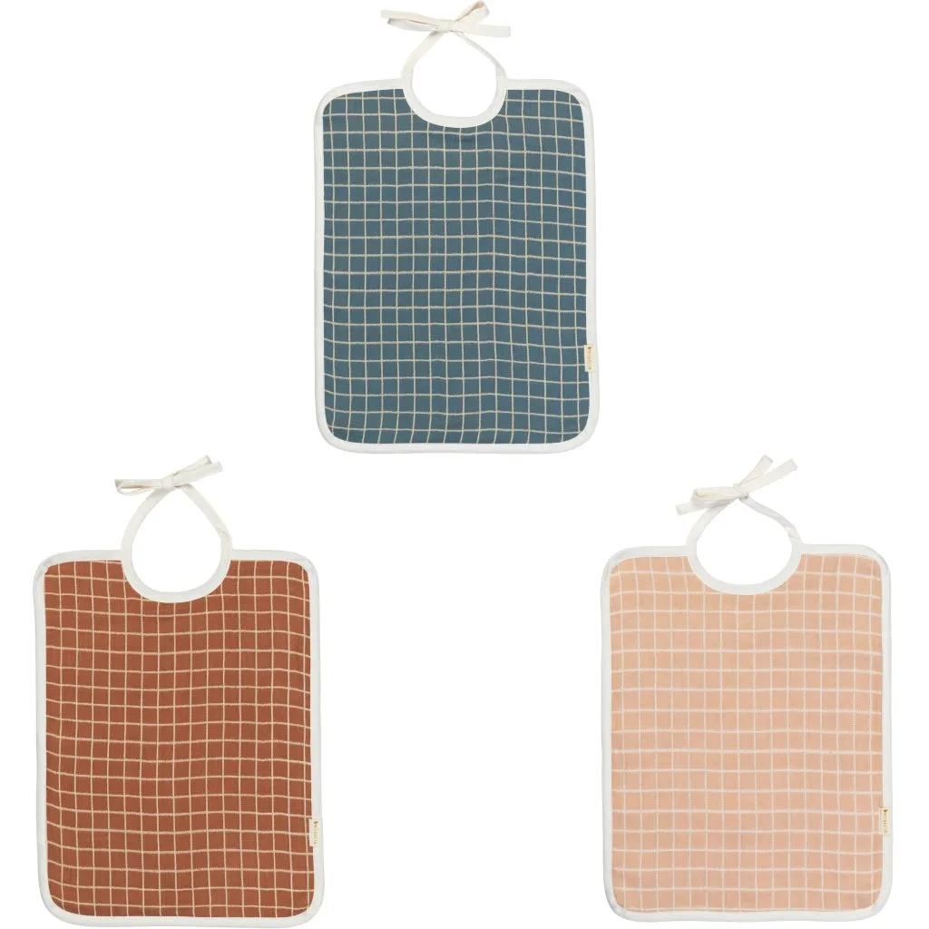 Feeding Bib - Grid