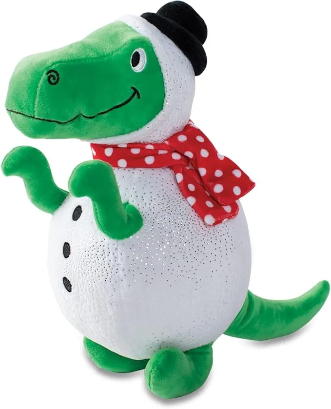 Fringe Dog Toy Holiday Tyranno-Snow-Rus Rex