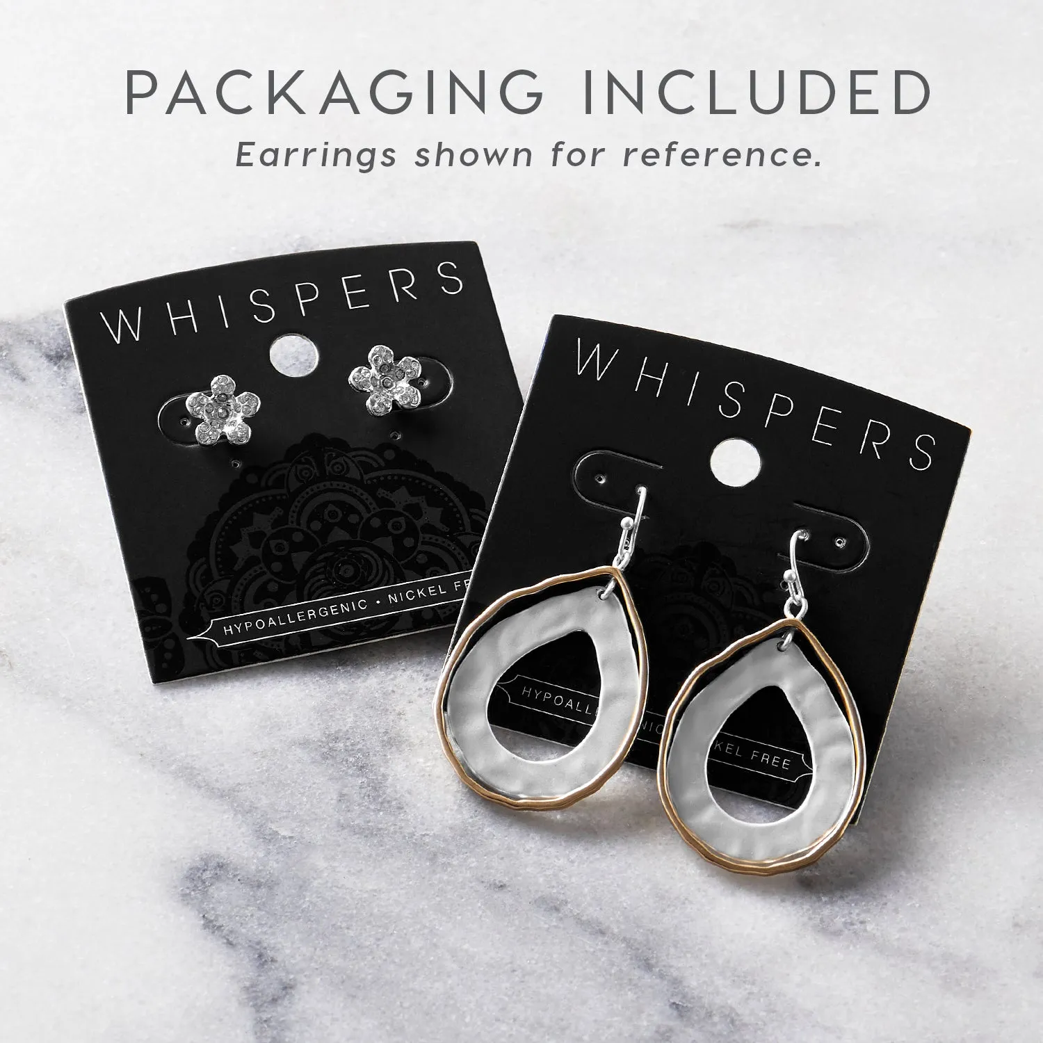 Gnome Dangle Earrings - Blue Dot - Final Sale