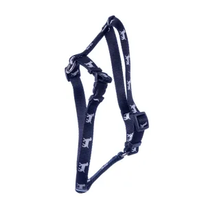 Jeffers Reflective Hound Series Nylon Dog Harness, 5/8" x 12" to 20"