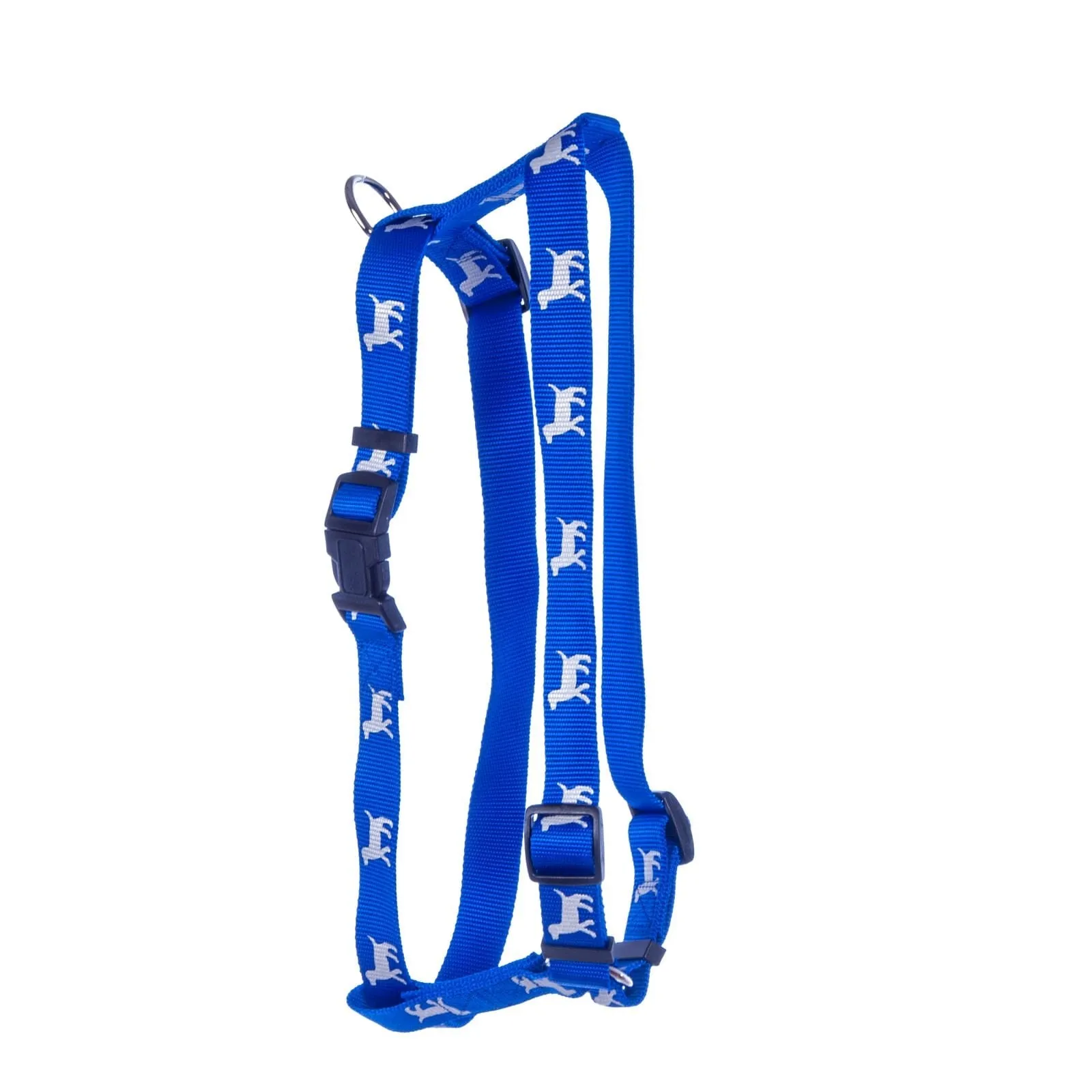 Jeffers Reflective Hound Series Nylon Dog Harness, 5/8" x 12" to 20"
