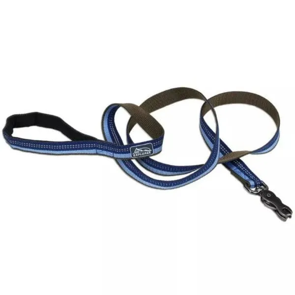 K9 Explorer Reflective Dog Leash with Scissor Snap