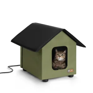 K&H Elevated Outdoor Kitty House (Heated or Unheated)