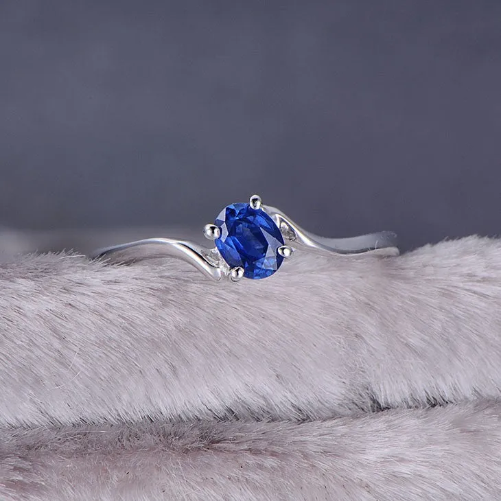 Limited Sapphire time Sale Offer Divine Inexpensive Solitaire Engagement Ring 0.25 Carat Moissanite Diamond on 10k Gold