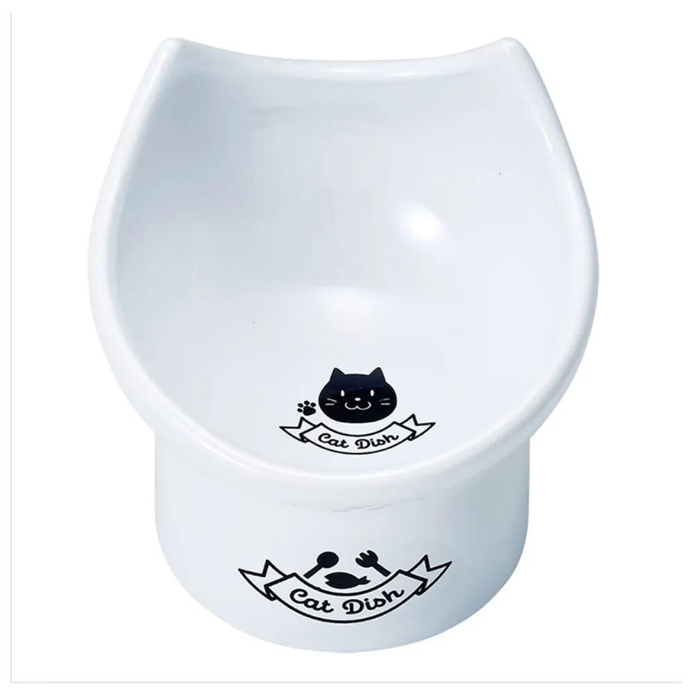 Marukan Tall Ceramic Food Dish Cat Tray (Size 11)