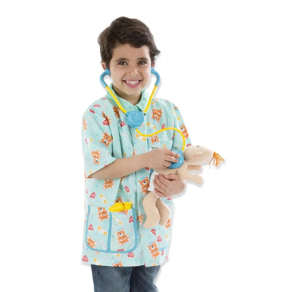 Melissa & Doug Role Play Costume Set Pediatric Nurse