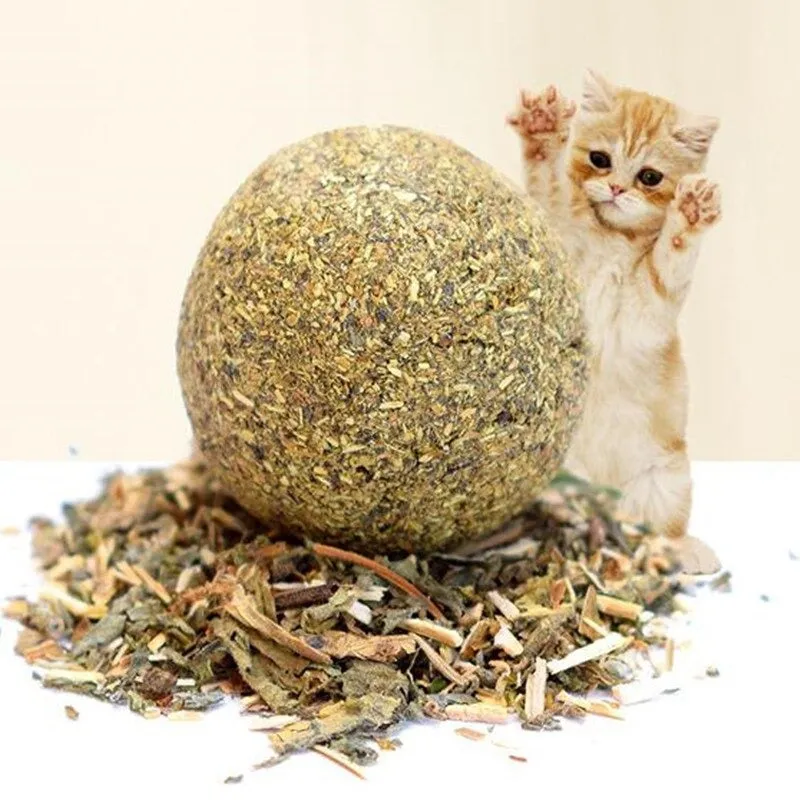 Natural Catnip Treat Balls