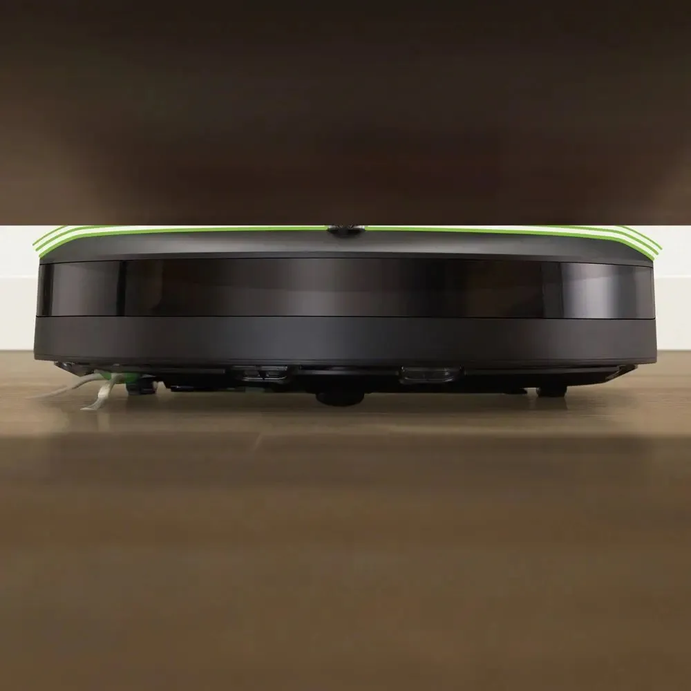 Open Box - iRobot Roomba i3  Wi-Fi Connected Self-Emptying Robot Vacuum Black