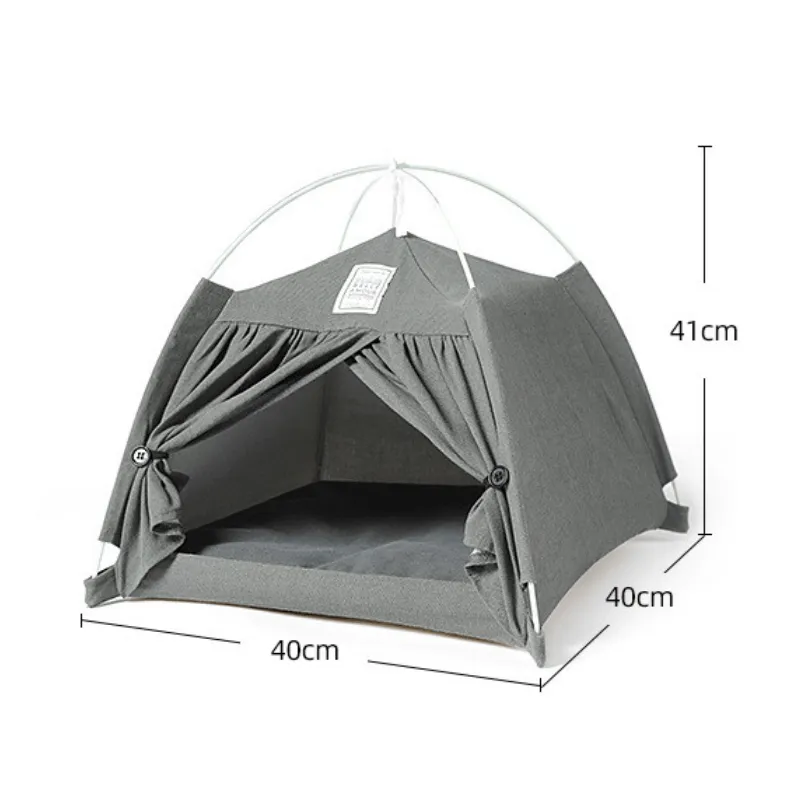 Portable Pet Teepee Bed