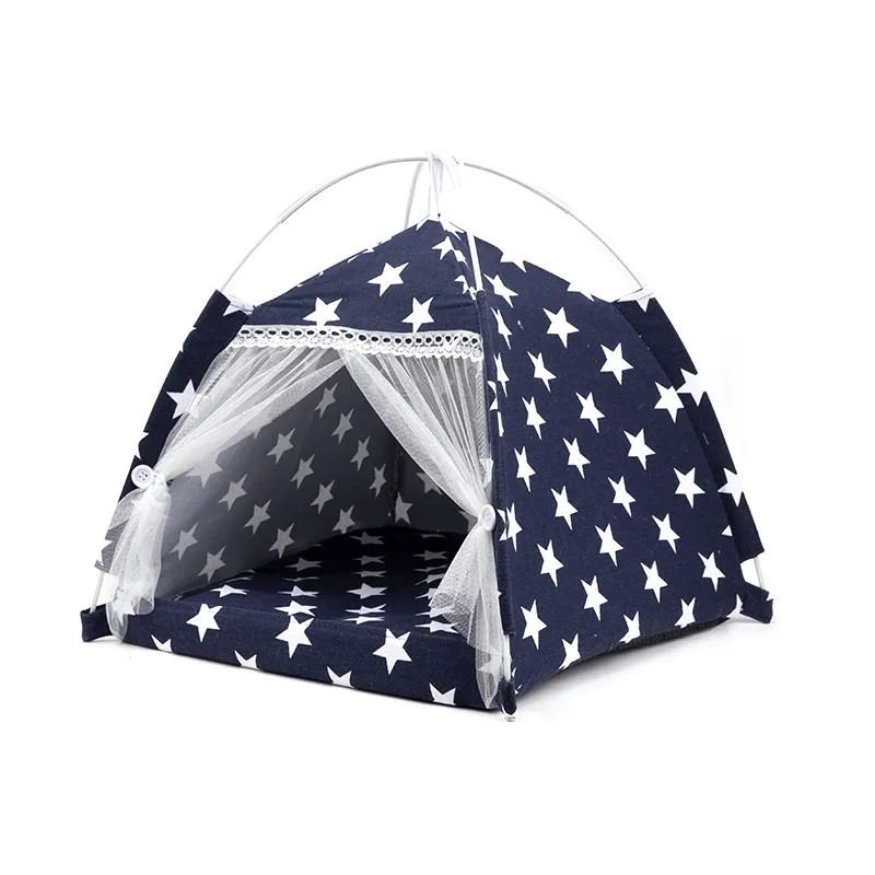 Portable Pet Teepee Bed
