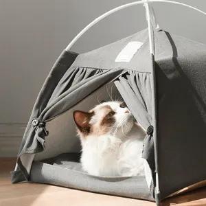 Portable Pet Teepee Bed