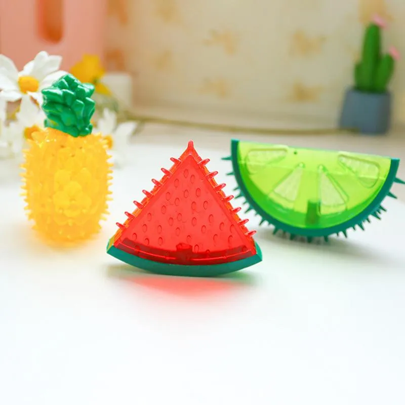 Puppy Chewing Toy Durable Teether Cooling Chew Toys With Fruit Shape Design Tough Freezable