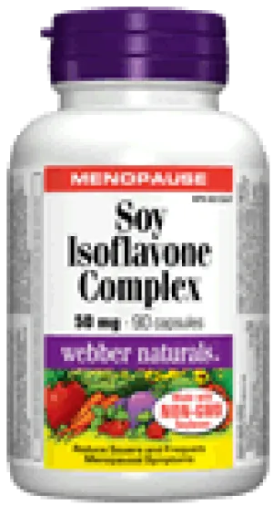 Soy Isoflavone Complex, NON-GMO, 50 mg, 90 capsules