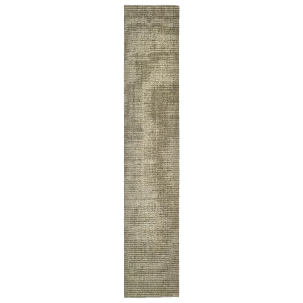 vidaXL Sisal Rug for Scratching Post Taupe 66x350 cm