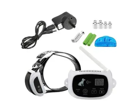Wireless Electric Dog Pet Fence Containment System - LCD Display & Waterproof Collar